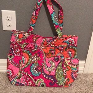 NWT Vera Bradley pleated tote